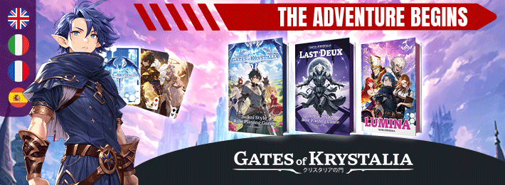 Gates of Krystalia – Lumina: The Card-Based Anime TTJRPG